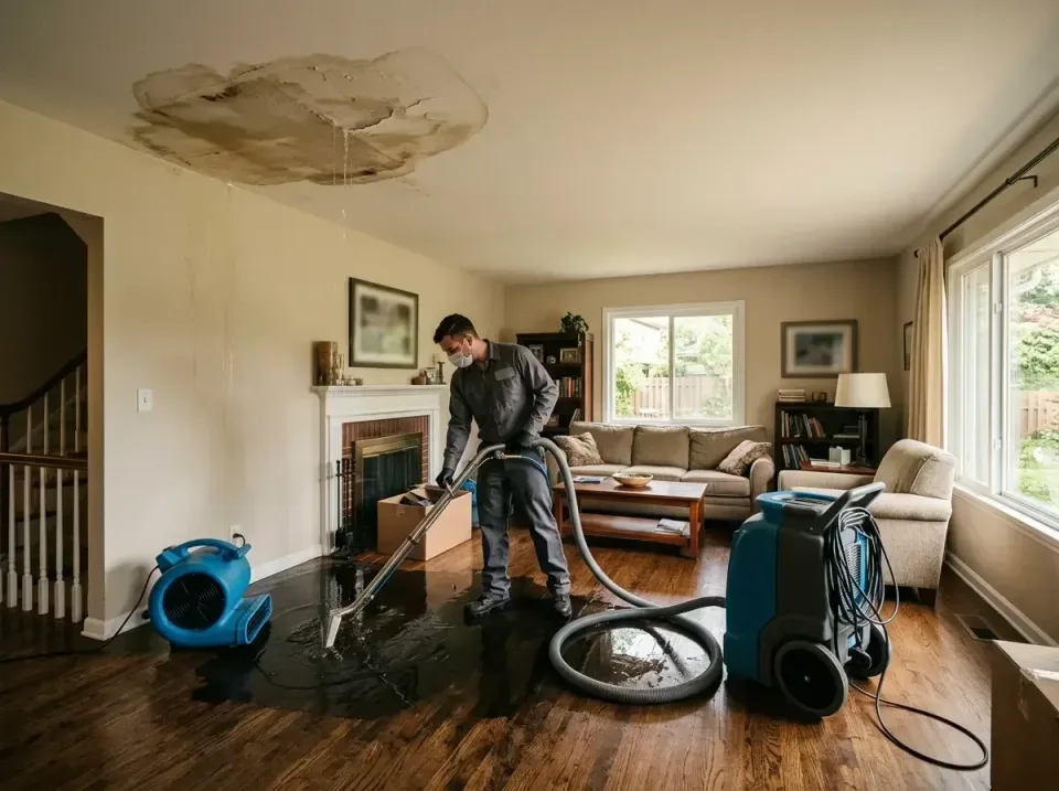 attic-pipe-burst-ceiling-drip-008 — frequently asked questions, Water Damage Restoration & Carpet Care in Napoleon, OH